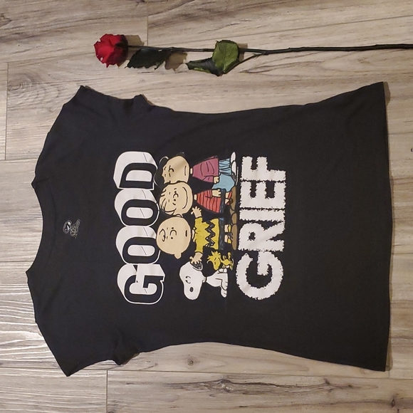 Peanuts Good Grief Snoopy T-Shirt - Picture 8 of 8
